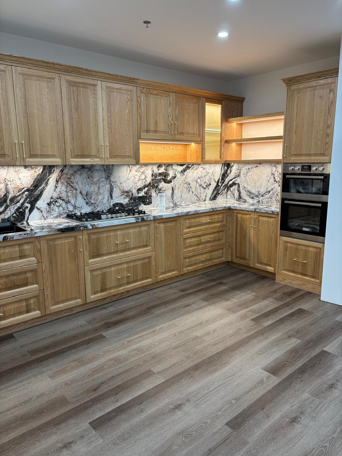 Black Kitchen View