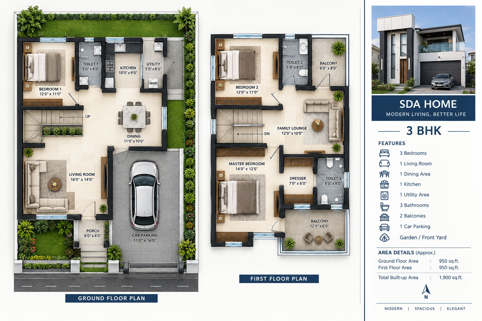 SDA Home Floor Plan